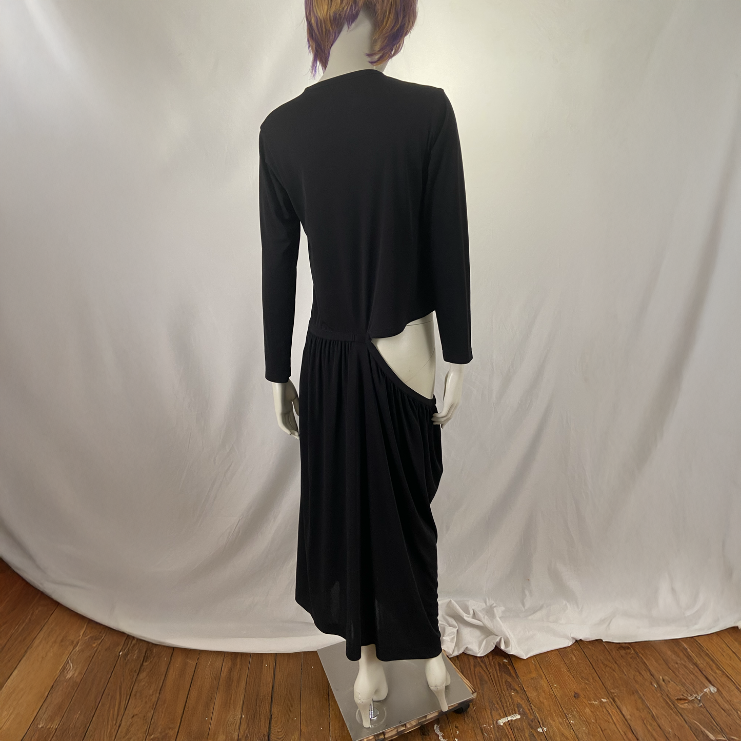 Comme des Garcons AD1990 side slit dress