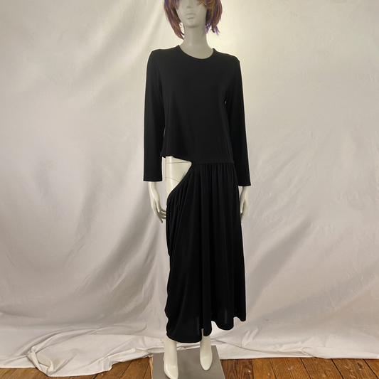 Comme des Garcons AD1990 side slit dress