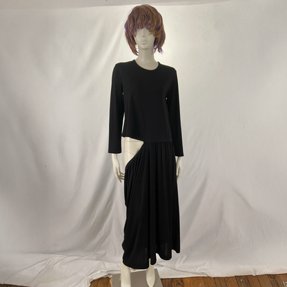 Comme des Garcons AD1990 side slit dress