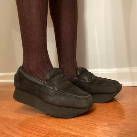 Comme des Garcons Junya Watanabe platform loafers