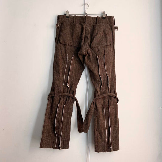 Vivienne Westwood Man tweed bondage pants