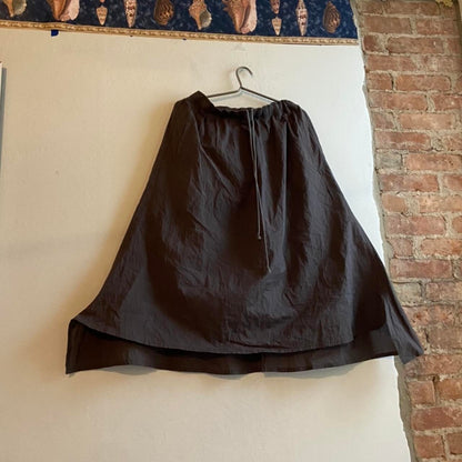 Yohji Yamamoto Y’s drawstring cotton skirt