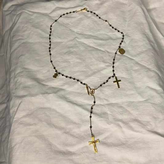 Dolce & Gabbana gold Rosary necklace