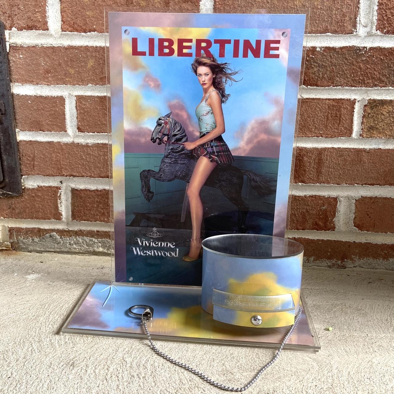 Vivienne Westwood libertine perfume store display shelf