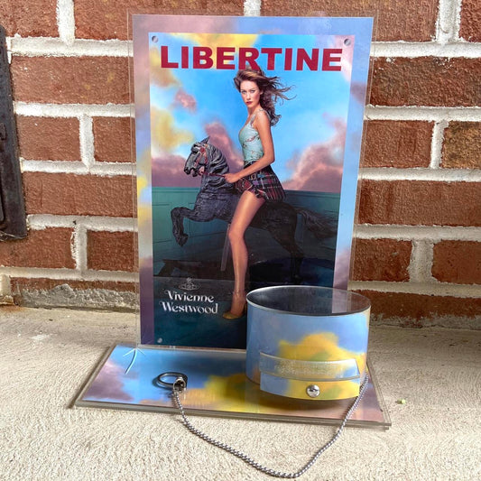 Vivienne Westwood libertine perfume store display shelf