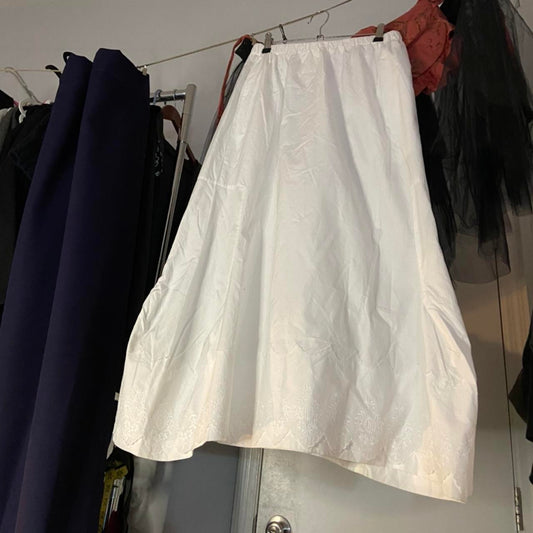 Comme des Garcons Robe de Chambre AD1998 white skirt