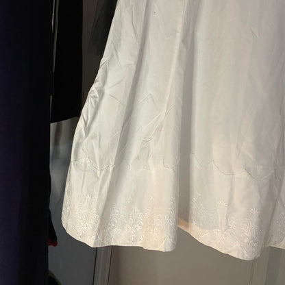 Comme des Garcons Robe de Chambre AD1998 white skirt