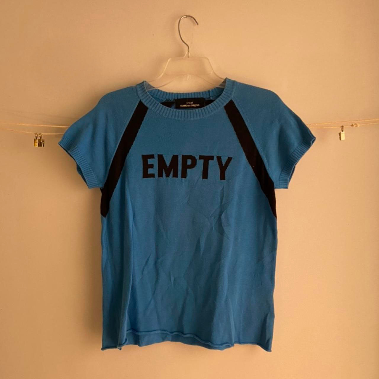 Comme des Garcons AD2004 “empty” sweater top