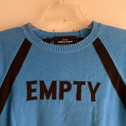 Comme des Garcons AD2004 “empty” sweater top