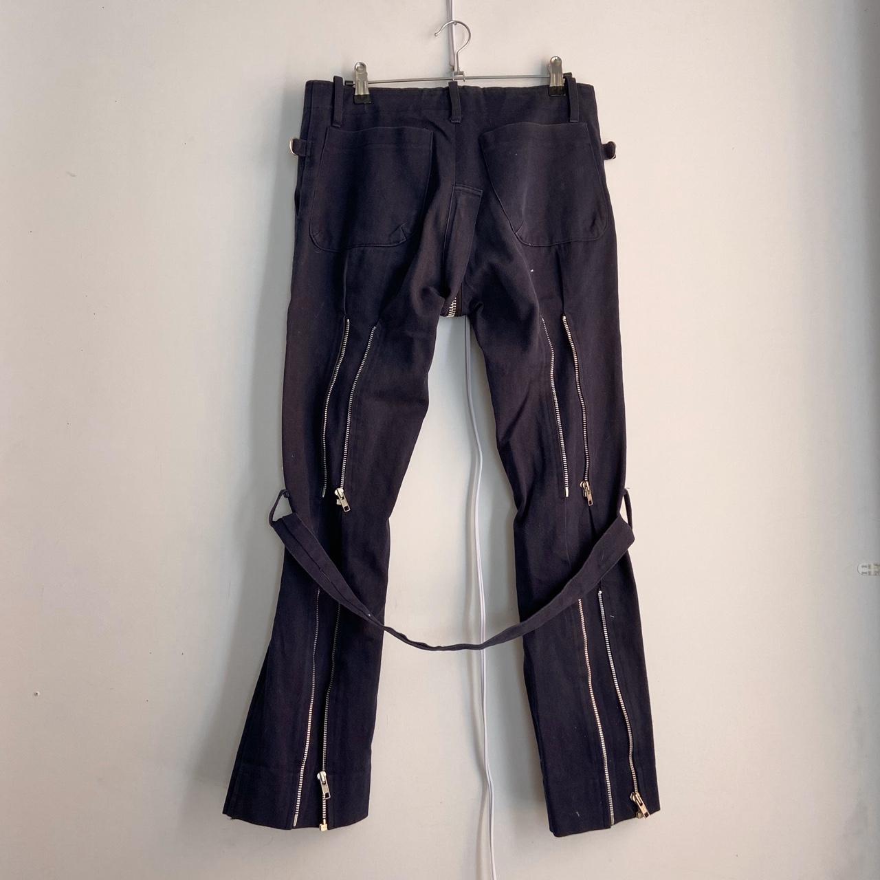 Vivienne Westwood Seditionaries navy blue bondage pants