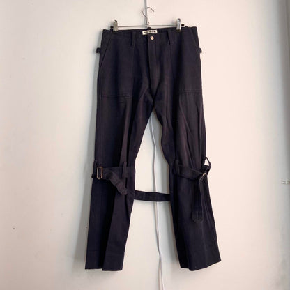 Vivienne Westwood Seditionaries navy blue bondage pants