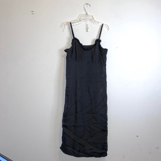 Comme des Garcons AD2001 tricot frayed slip dress