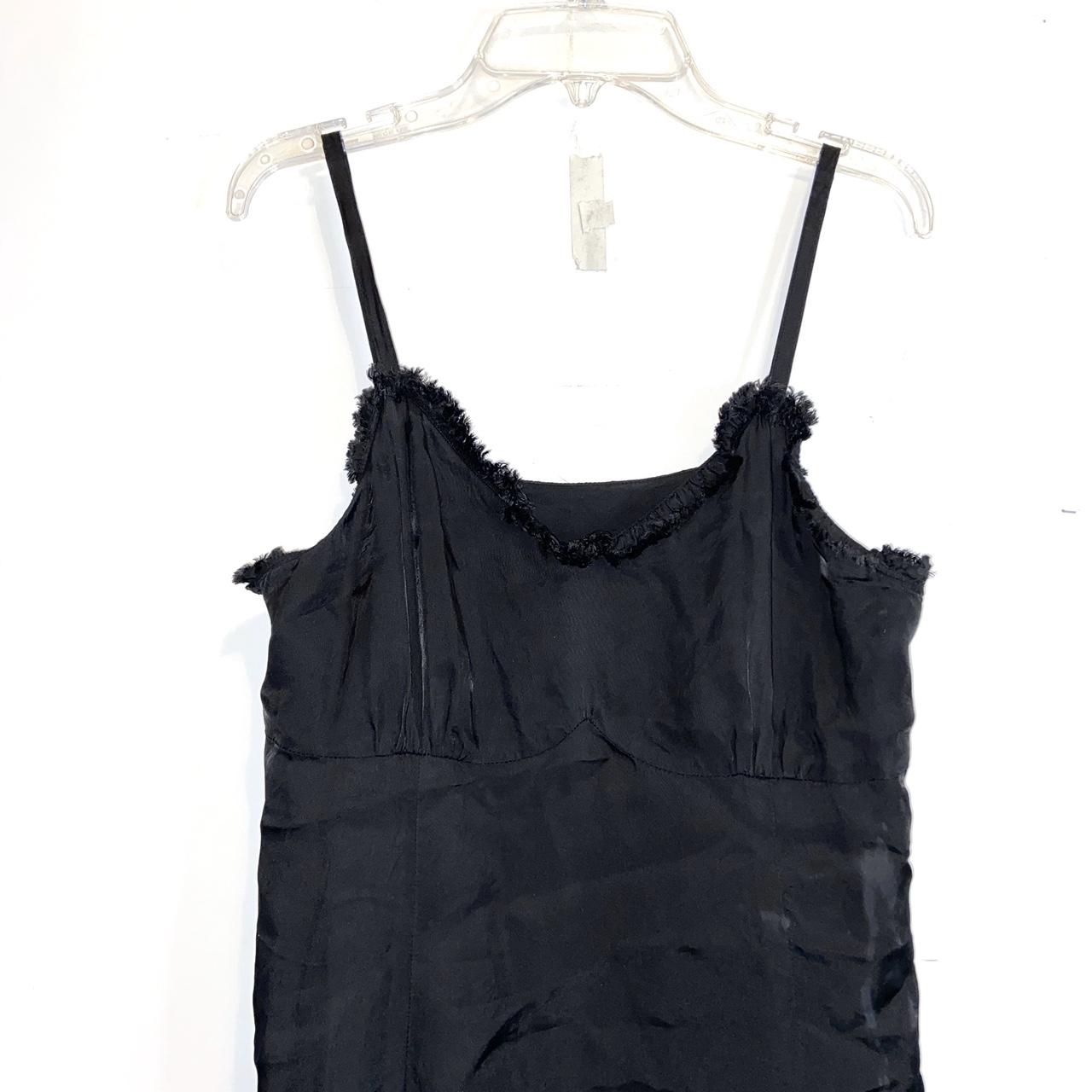 Comme des Garcons AD2001 tricot frayed slip dress