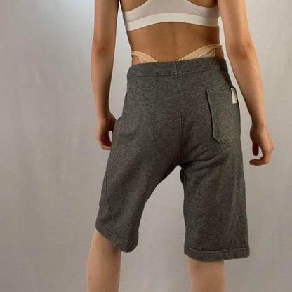 N. Hoolywood micro-stripes knit board shorts