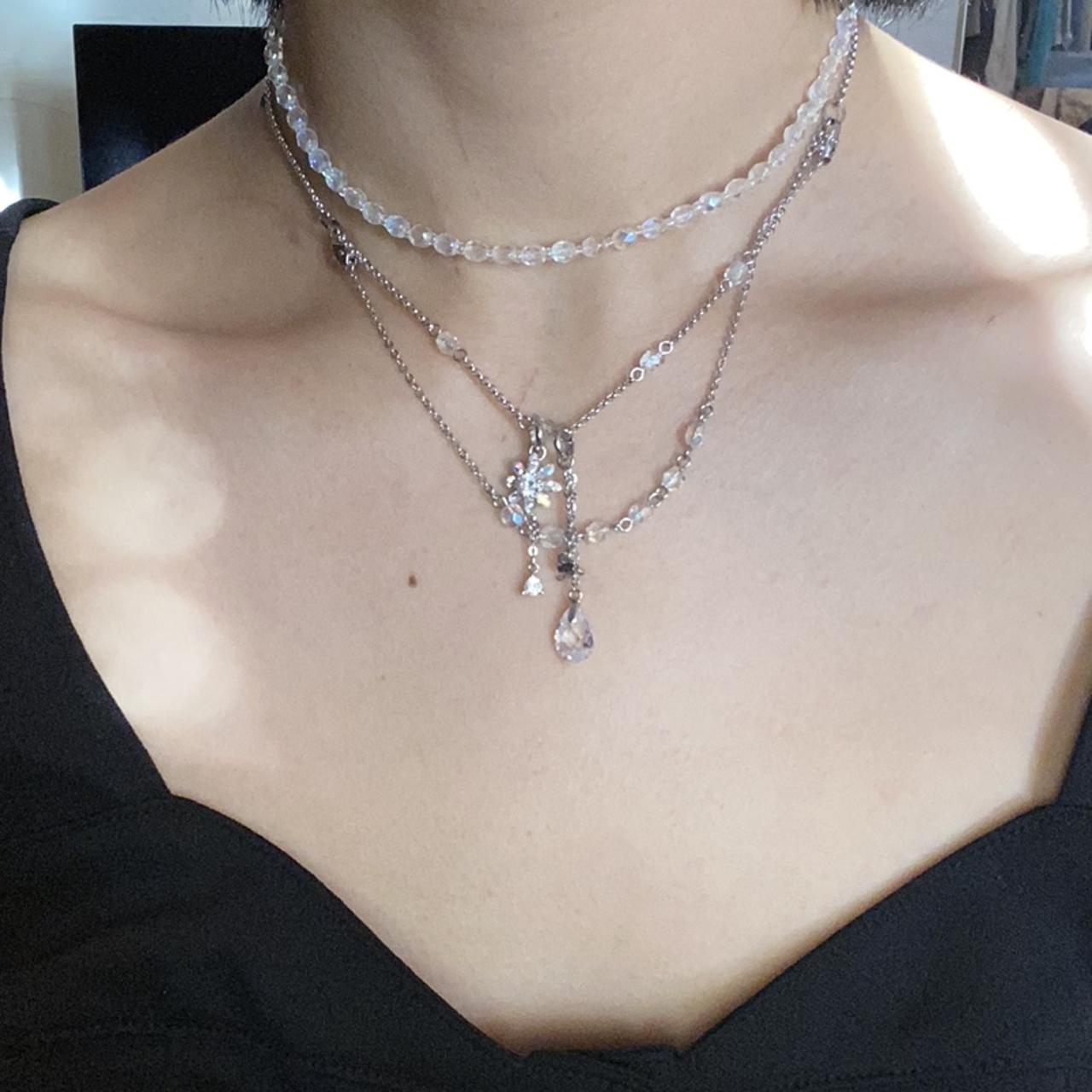 courreges 3-piece necklace