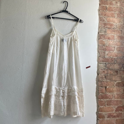 Comme des Garcons AD2005 Tricot lace trim cami dress