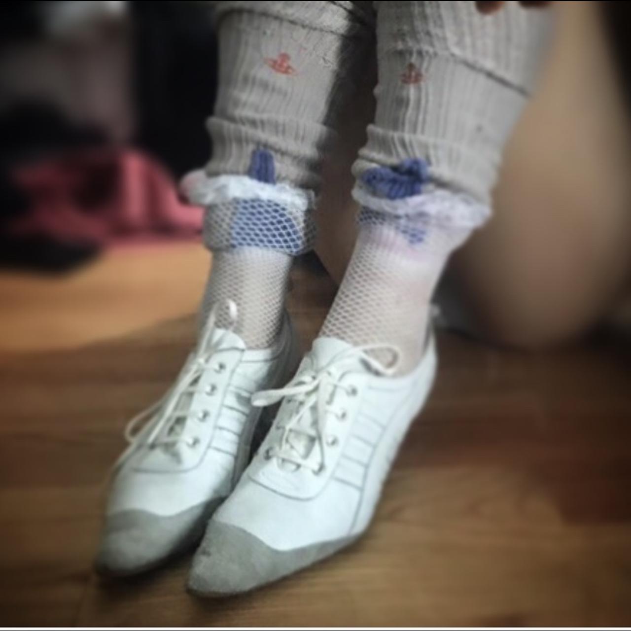 Comme des Garcons Junya Watanabe kitten heel sneakers