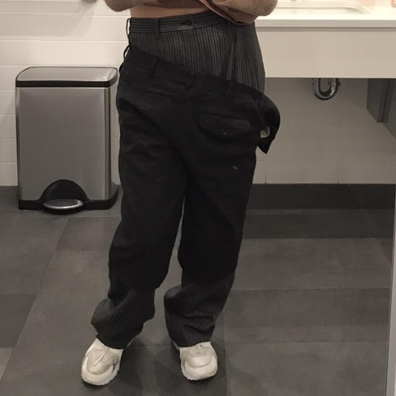 Comme des Garcons stacked pants