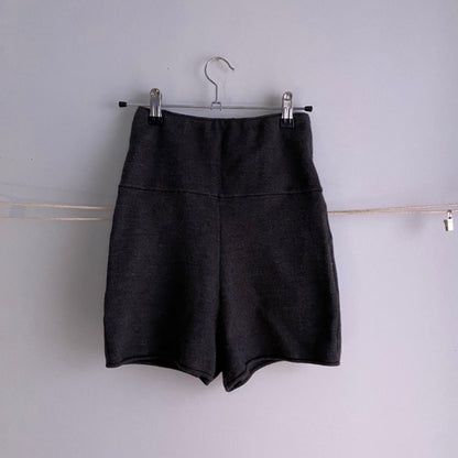 Yves Saint Laurent AW2009 high waisted knit biker shorts