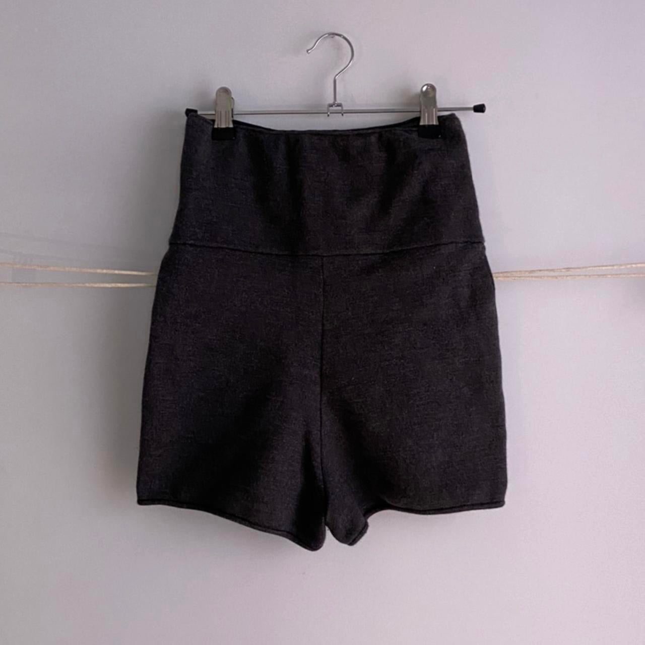 Yves Saint Laurent AW2009 high waisted knit biker shorts