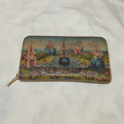 Undercover Spring 2015 "The Garden of Earthy Delights" Hieronymus Bosch print wallet