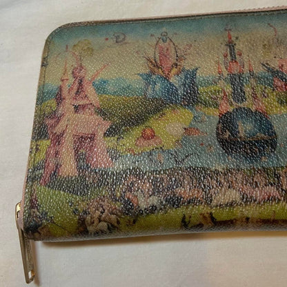 Undercover Spring 2015 "The Garden of Earthy Delights" Hieronymus Bosch print wallet