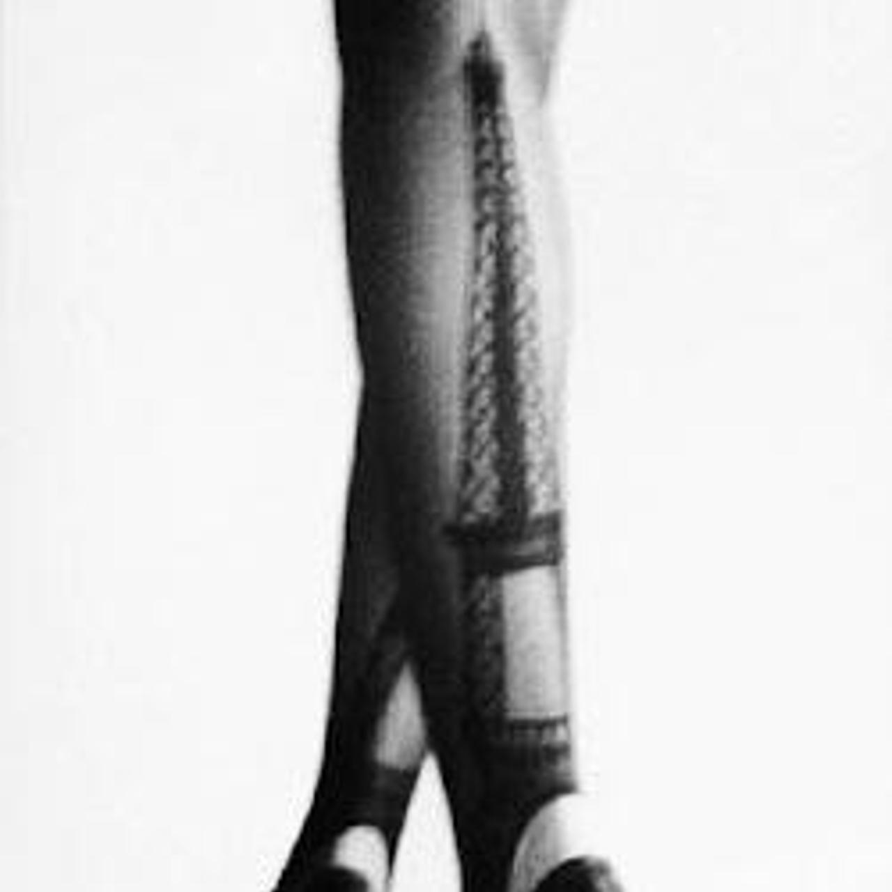 Jean-Paul Gaultier x Wolford eiffel tower silhouette tights