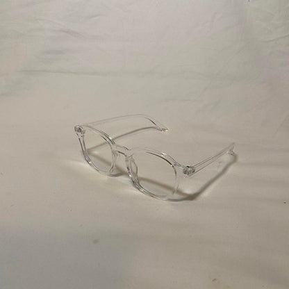 Number (N)ine clear frame glasses with clear lenses