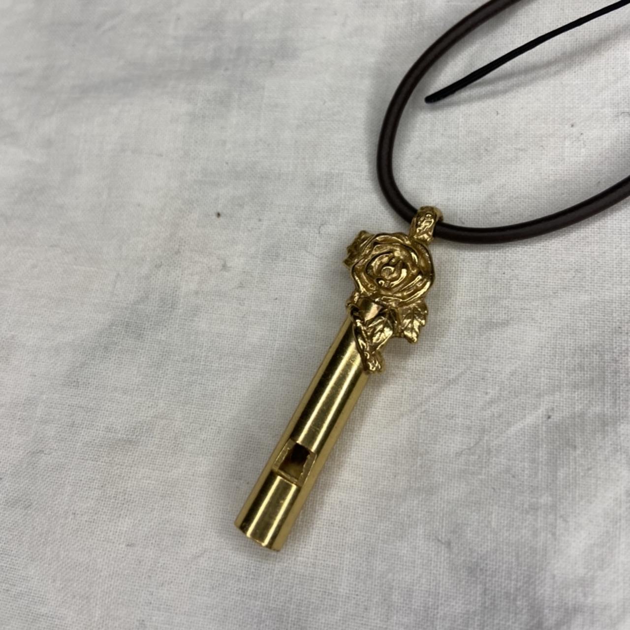 Beauty:Beast gold whistle