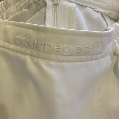 Courreges Sport Futur white tennis skirt