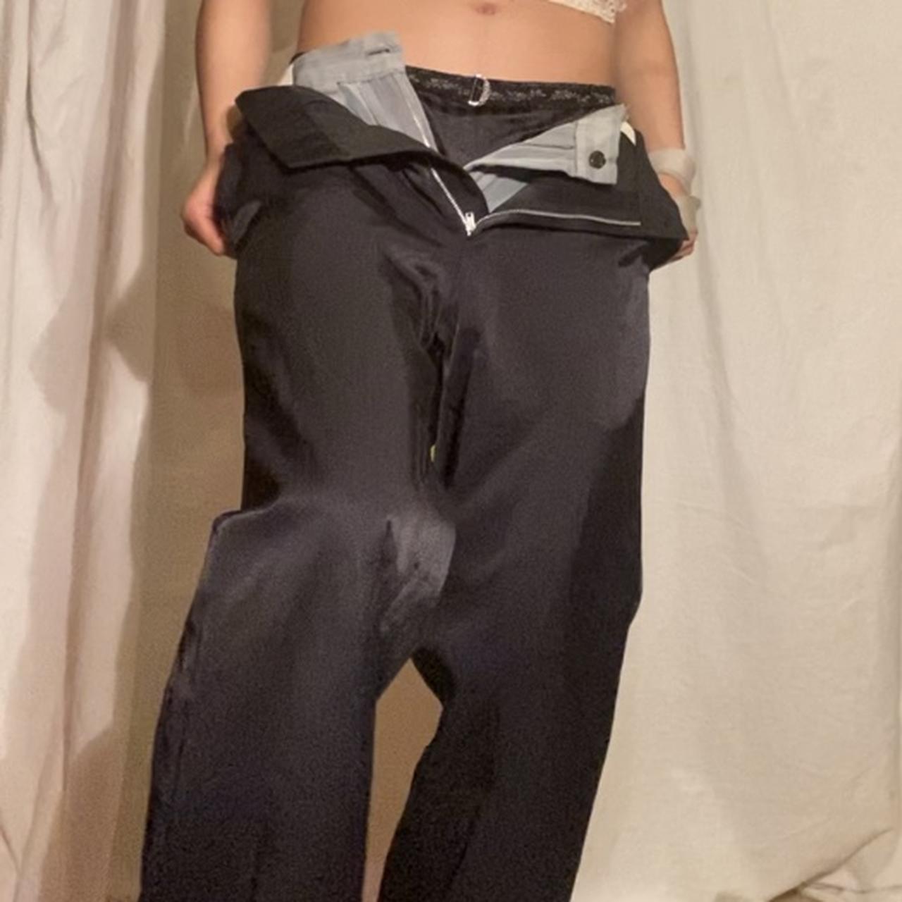 Comme des Garcons AD1999 Homme silky reversible 2-layered pants