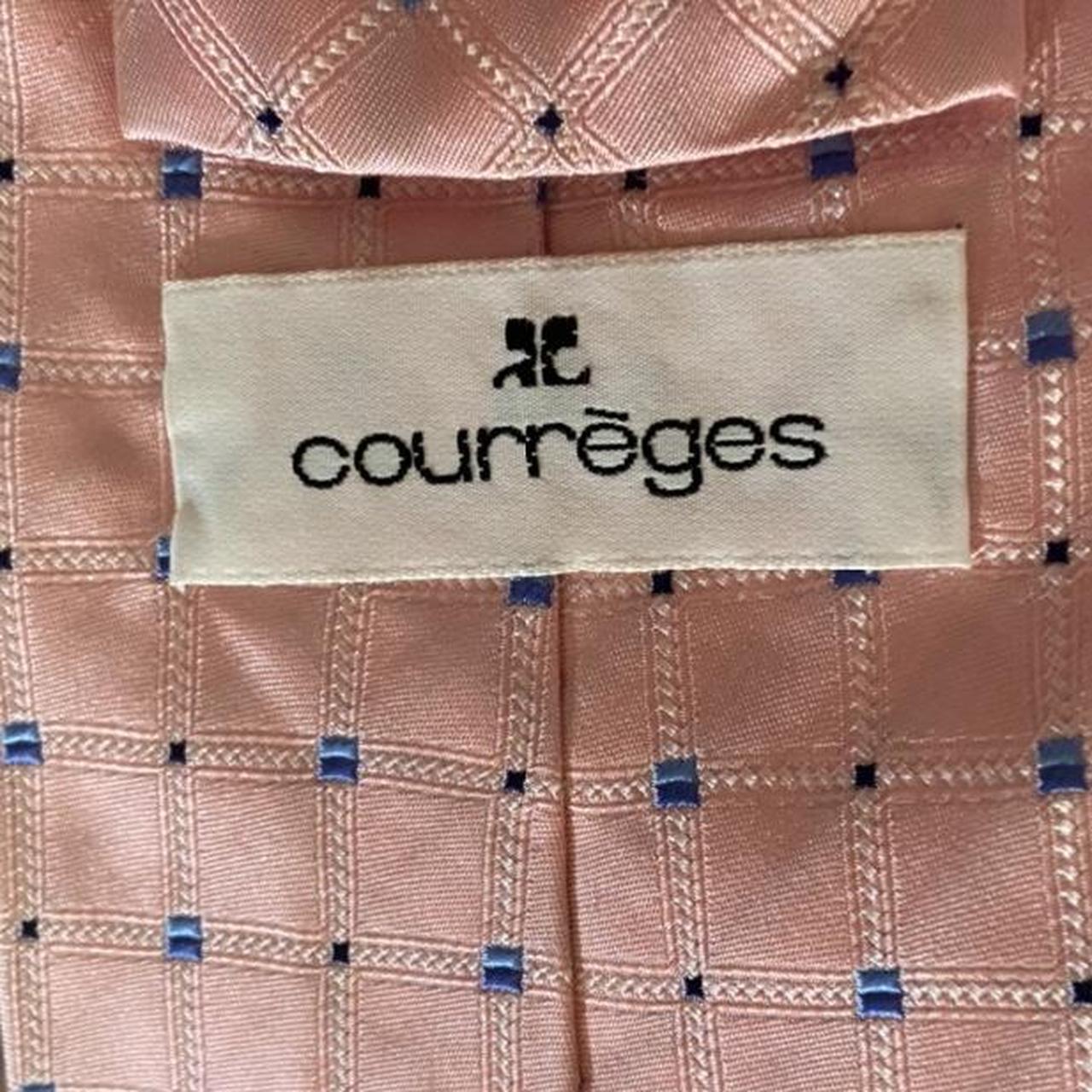 Courreges pink tie