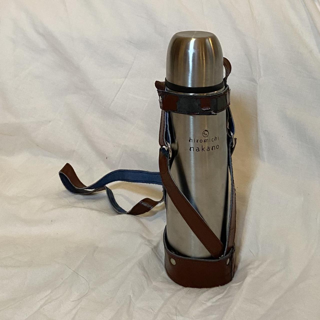 Hiromichi Nakano leather strap harness portable thermos water bottle