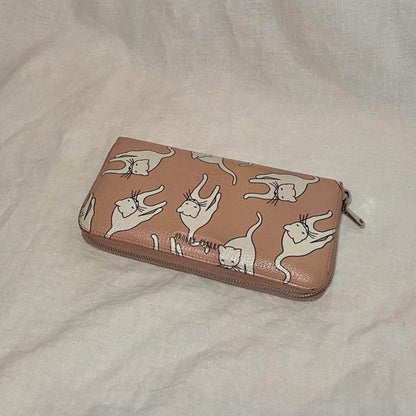 Miu Miu SS2010 cat print wallet