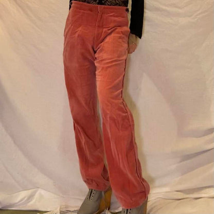 Comme des Garcons AD1998 Homme plus plush salmon pink pants