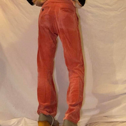 Comme des Garcons AD1998 Homme plus plush salmon pink pants