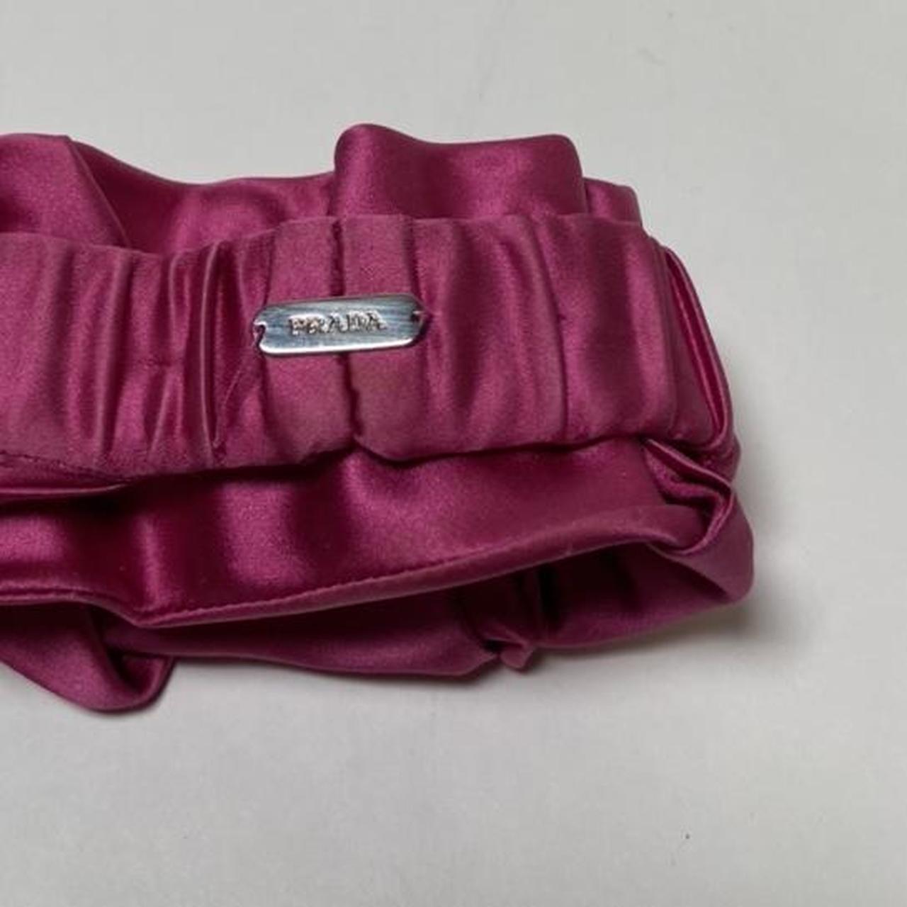 Prada silk cuff wristband