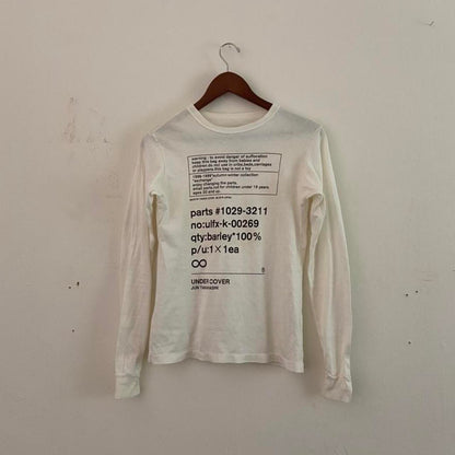 Undercover AW98-99 "Exchange" long sleeve t-shirt