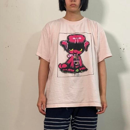 Yohji Yamamoto Y’s pink poodle shirt