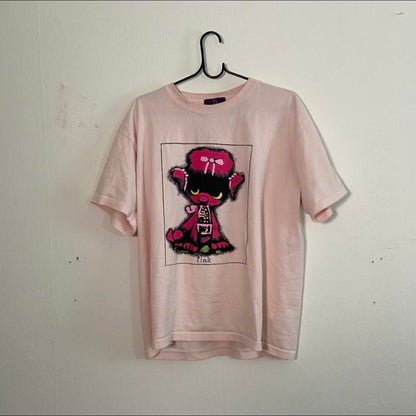 Yohji Yamamoto Y’s pink poodle shirt