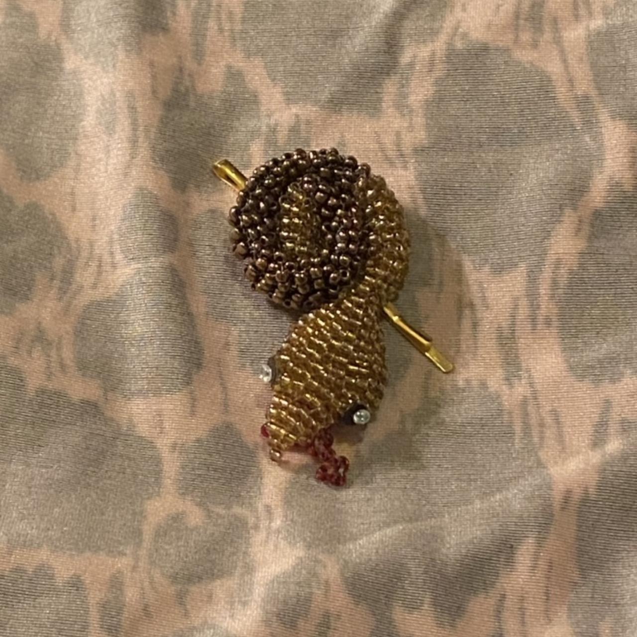 Tsumori Chisato beaded snake hair clip