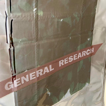 General Research vacuum sealed Green leaves camouflage print handkerchief