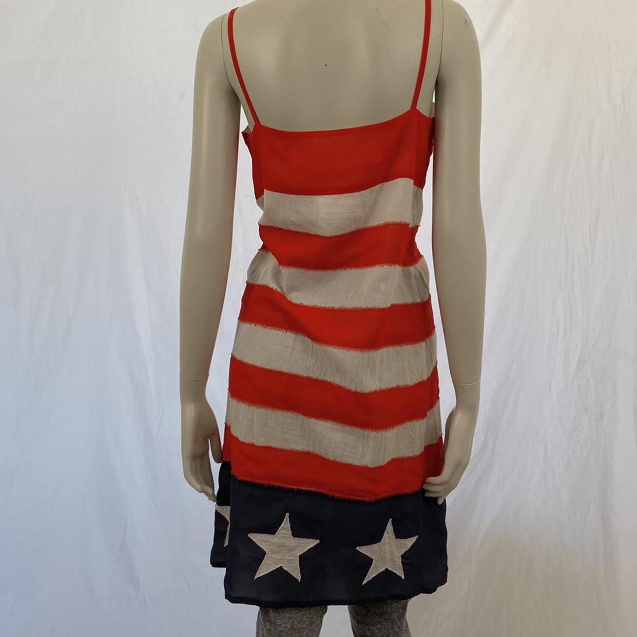 Comme des Garcons Junya Watanabe AD2000 stars and stripes American flag dress