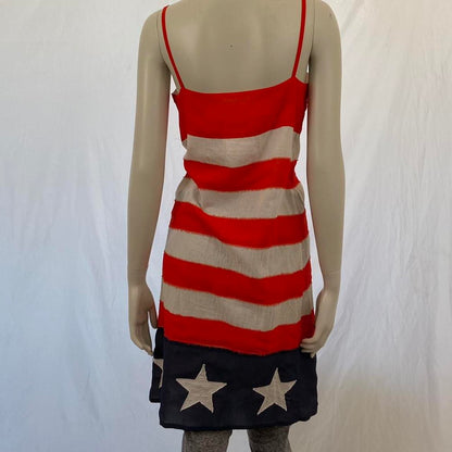 Comme des Garcons Junya Watanabe AD2000 stars and stripes American flag dress