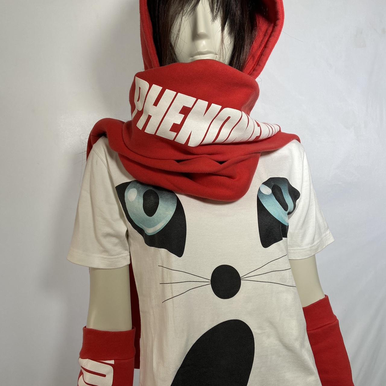 Phenomenon hoodie scarf and long gloves set