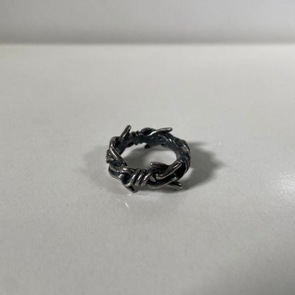 Beauty:Beast barbed wire ring