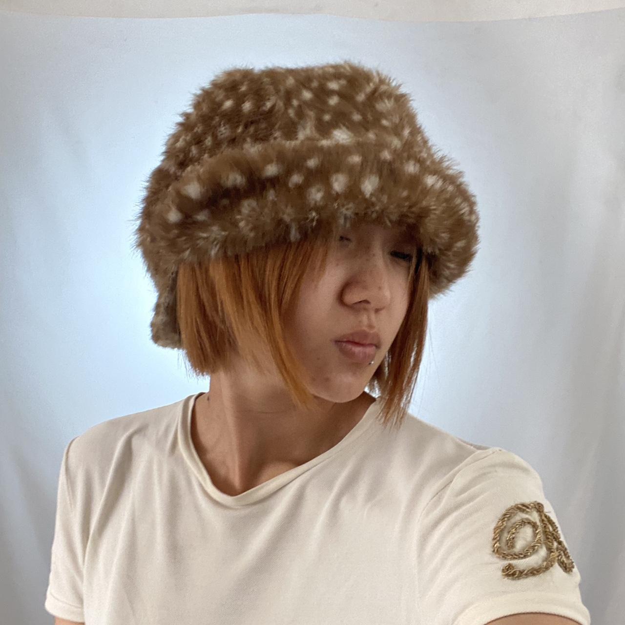 Tsumori Chisato fluffy deer cap