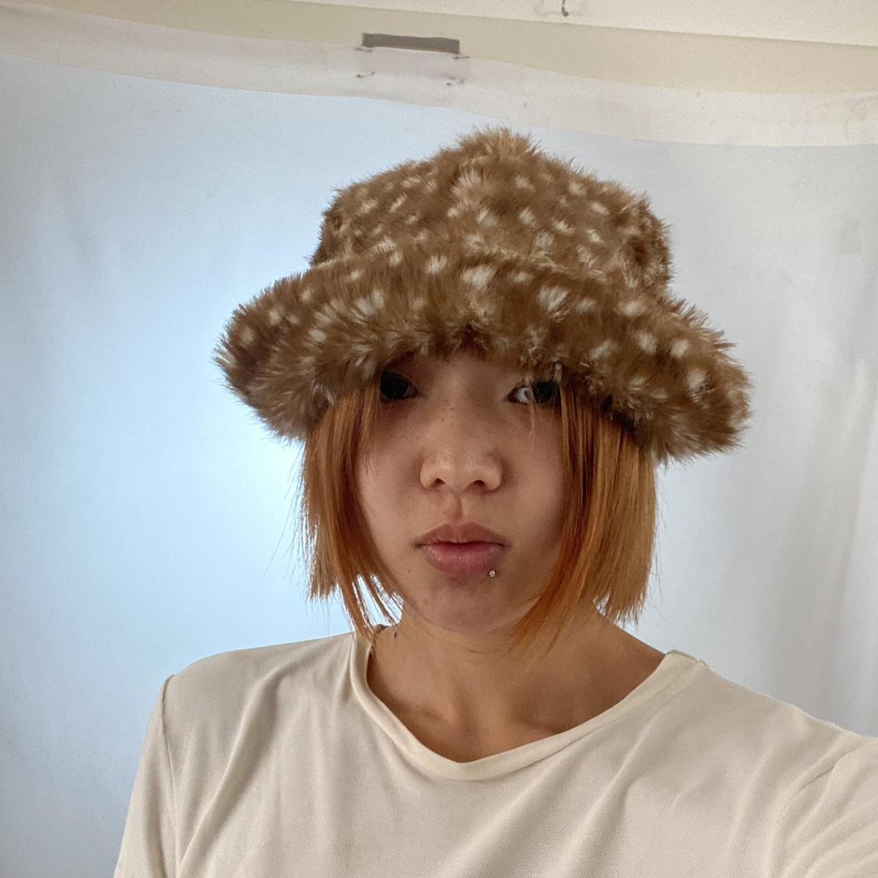 Tsumori Chisato fluffy deer cap