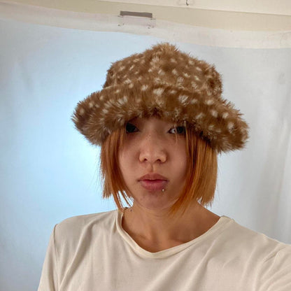 Tsumori Chisato fluffy deer cap