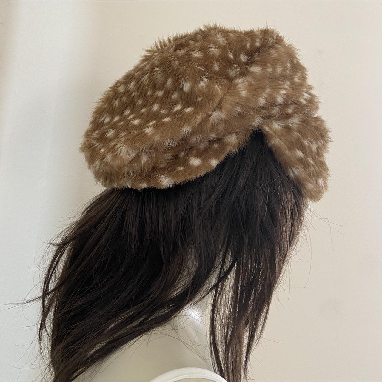 Tsumori Chisato fluffy deer cap